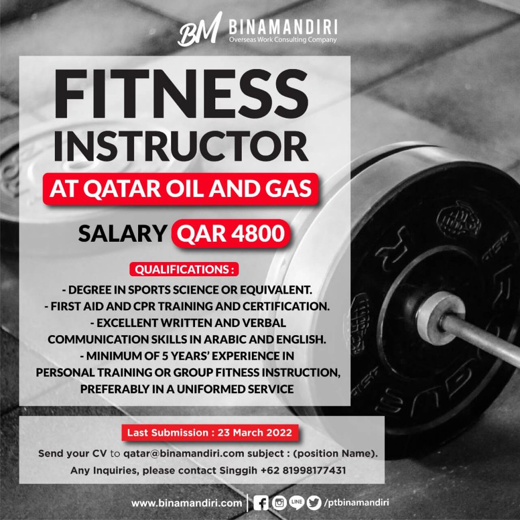 Qatar - Fitness Instructor