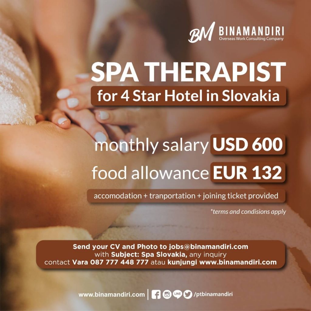 Slovakia - Spa Therapist