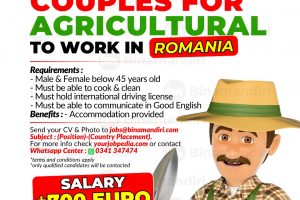 Romania – Couples for Agricultural