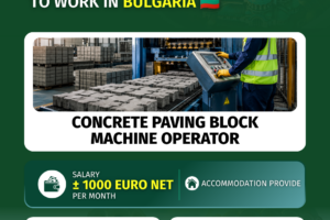 Bulgaria -Concrate Paving Block Operator