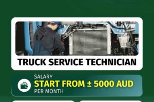 Australia – service truck techinician