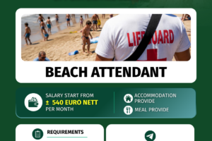 Albania – Beach Attendant