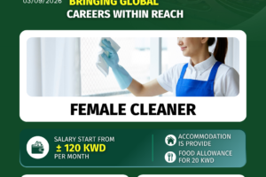 Kuwait – Female Cleaner