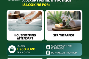 Bulgaria-Housekeeping attendant & Spa therapist